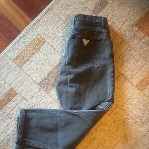Men's guess black / grey wash jeans